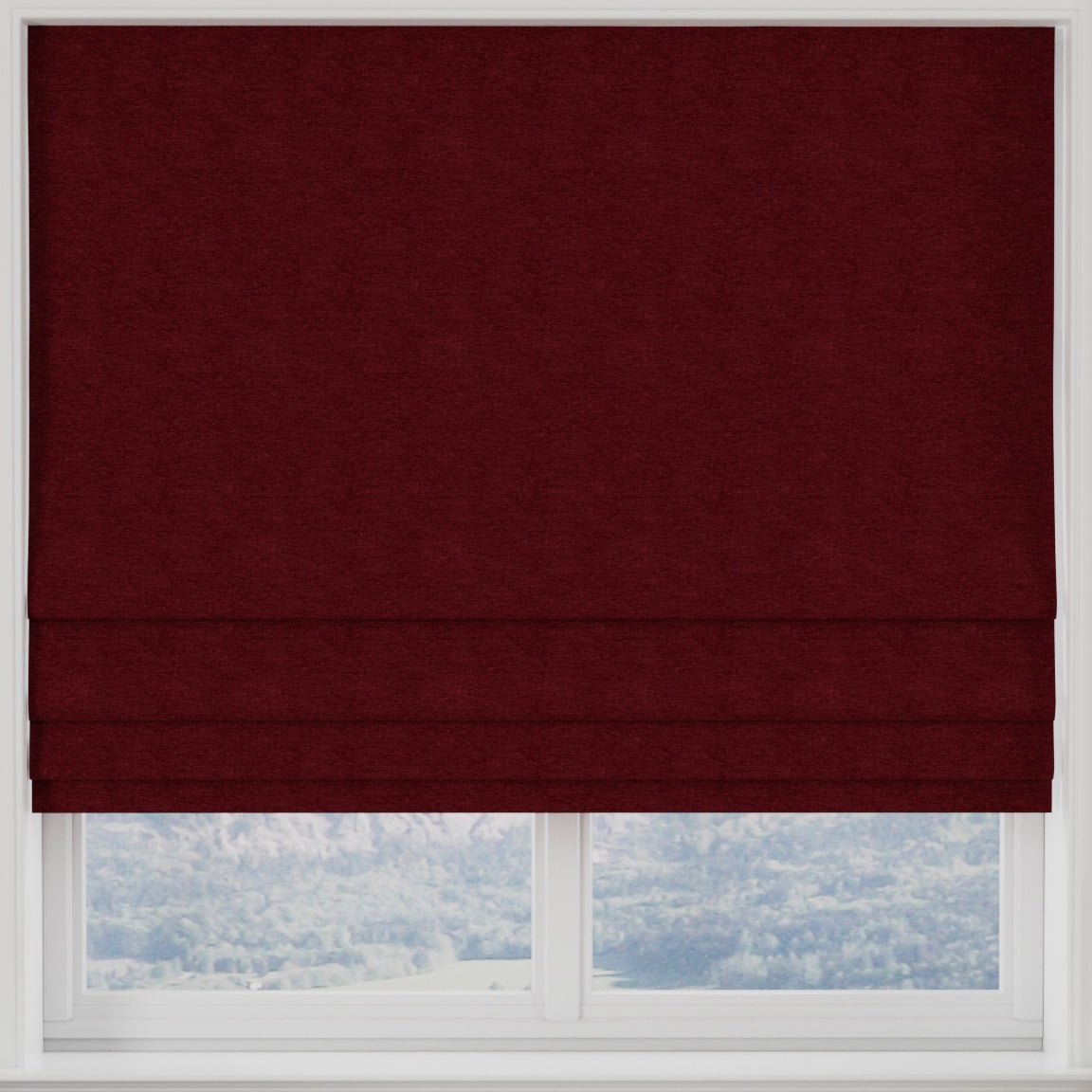 Kensington Made To Measure Roman Blind Rosso