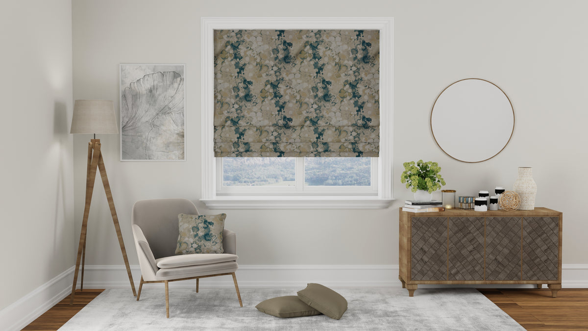 Laverne Made to Measure Roman Blind Duckegg