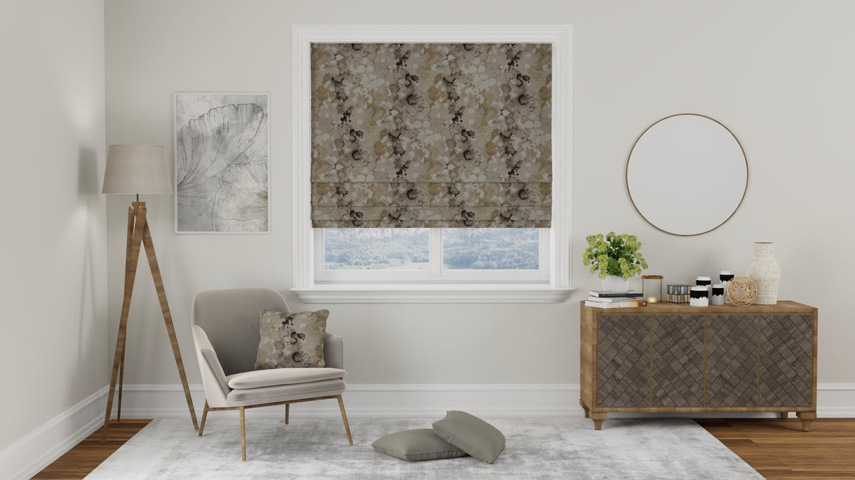 Laverne Made to Measure Roman Blind Grey