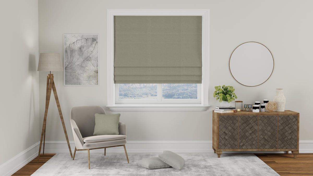 Modena Recycled Made to Measure Roman Blind Mist