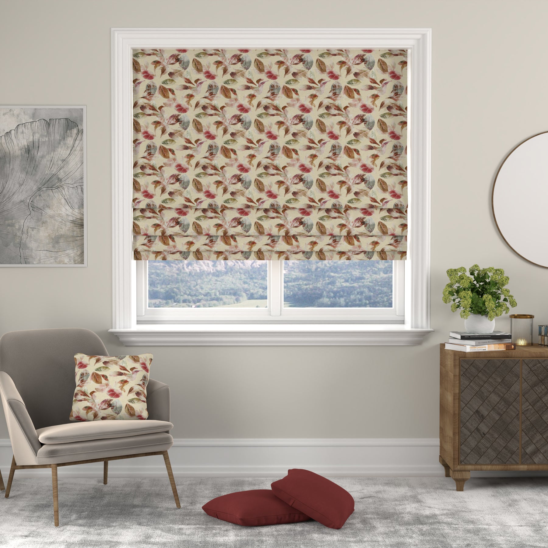 ANTE DECOR Zara Made to Measure Roman Blind Cream
