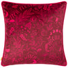 Bad Witch Vibes Velvet Piped Filled Cushion 43cm x 43cm Pumpkin