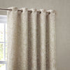 Bali Botanical Jacquard Ready Made Eyelet Curtains Natural