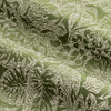 Bali Botanical Jacquard Ready Made Eyelet Curtains Olive
