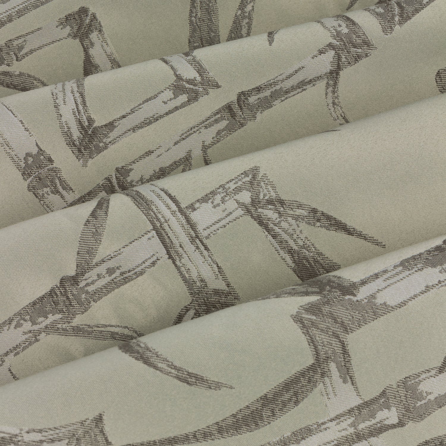 Paoletti Bamboo Jacquard Ready Made Eyelet Blockout Curtains Champagne