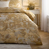 Paoletti Baransu Duvet Cover Bedding Set Gold
