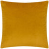 Bardot Cut Velvet Filled Cushion 50cm x 50cm Gold Blue