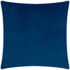 Bardot Cut Velvet Filled Cushion 50cm x 50cm Magenta Blue