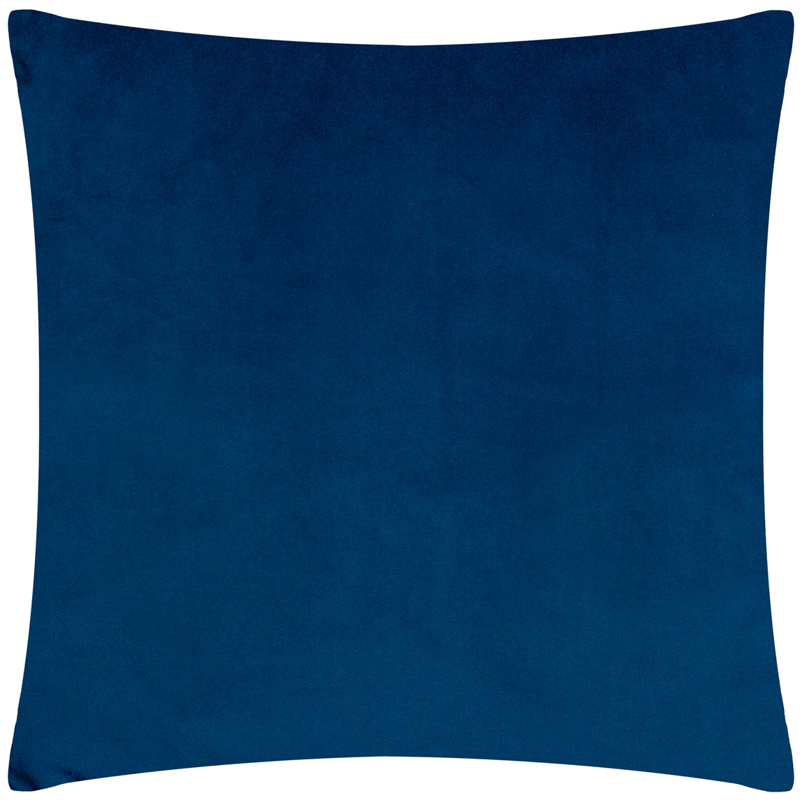Bardot Cut Velvet Filled Cushion 50cm x 50cm Magenta Blue