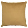Appletree Bobble Quilted Velvet Touch 55cm x 55cm Filled Cushion Ochre
