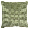 Appletree Bobble Quilted Velvet Touch 55cm x 55cm Filled Cushion Olive