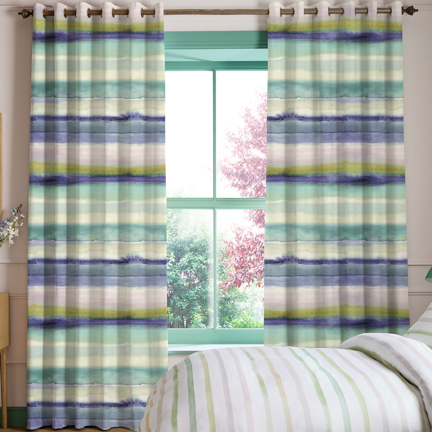 Bluebellgray Hebrides Made To Measure Roman Blind Atlantic