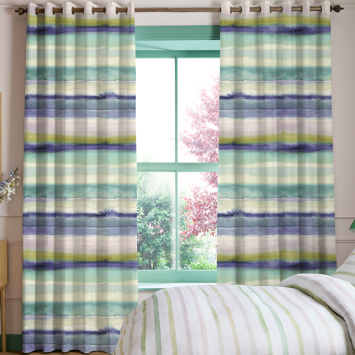 Bluebellgray Hebrides Made To Measure Roman Blind Atlantic
