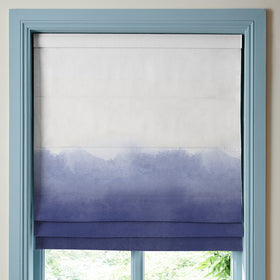 Bluebellgray Ombre Made To Measure Roman Blind Cornflower