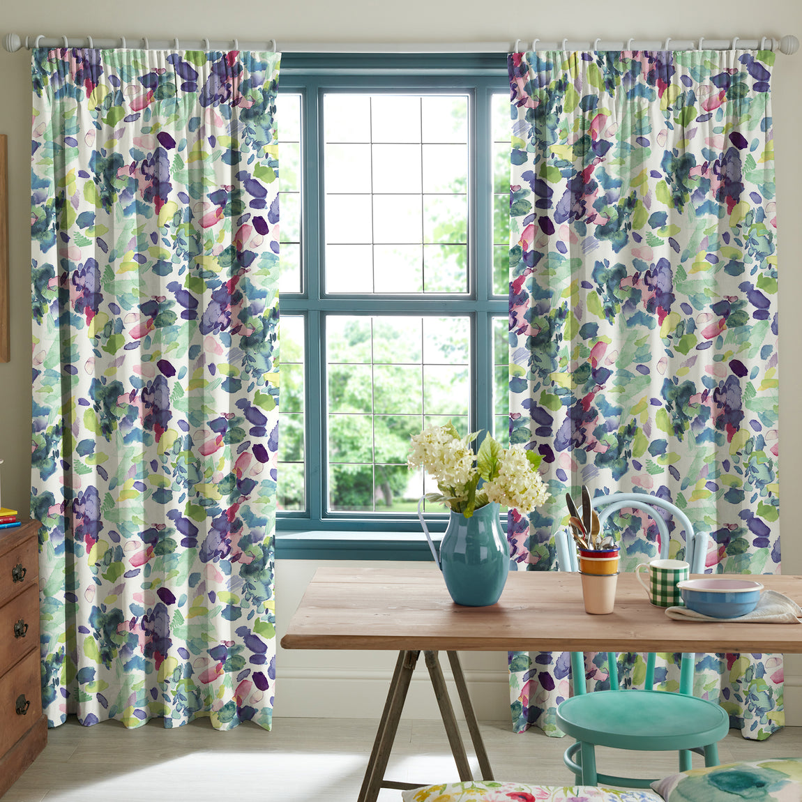 Bluebellgray Palette Made To Measure Roman Blind Spring