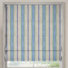 Bluebellgray Seaside Stripe Made To Measure Roman Blind Atlantic