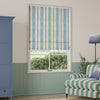 Bluebellgray Seaside Stripe Made To Measure Roman Blind Atlantic