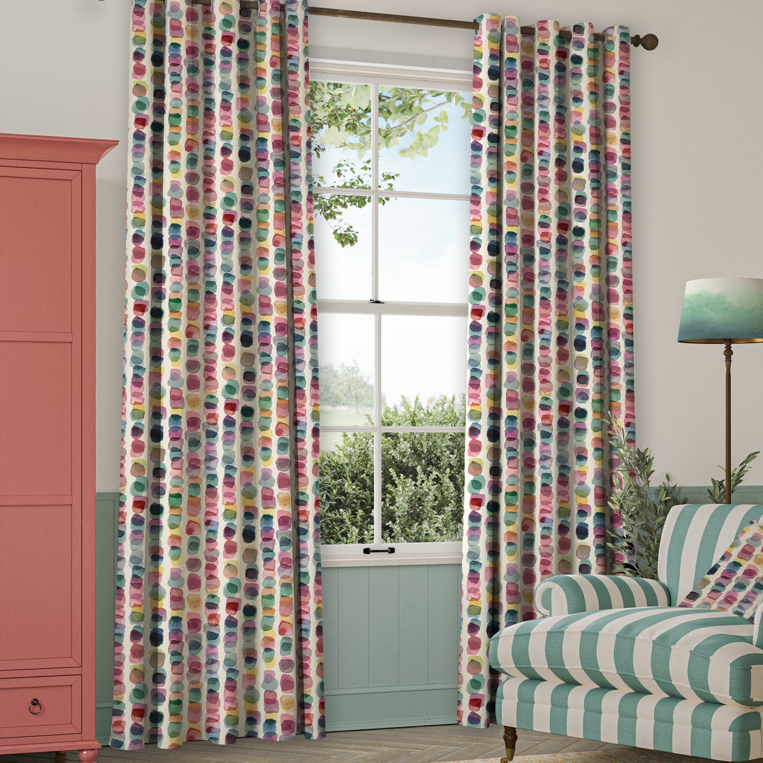 Bluebellgray Tobermory Made To Measure Curtains Multi