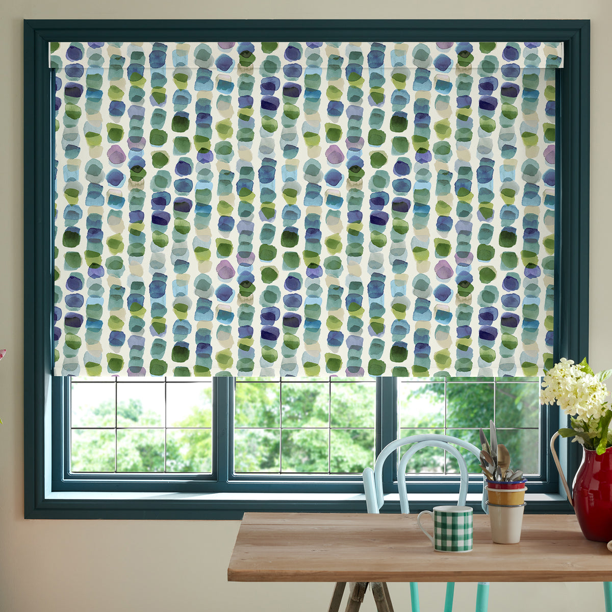 Bluebellgray Tobermory Translucent Made To Measure Roller Blind Bay