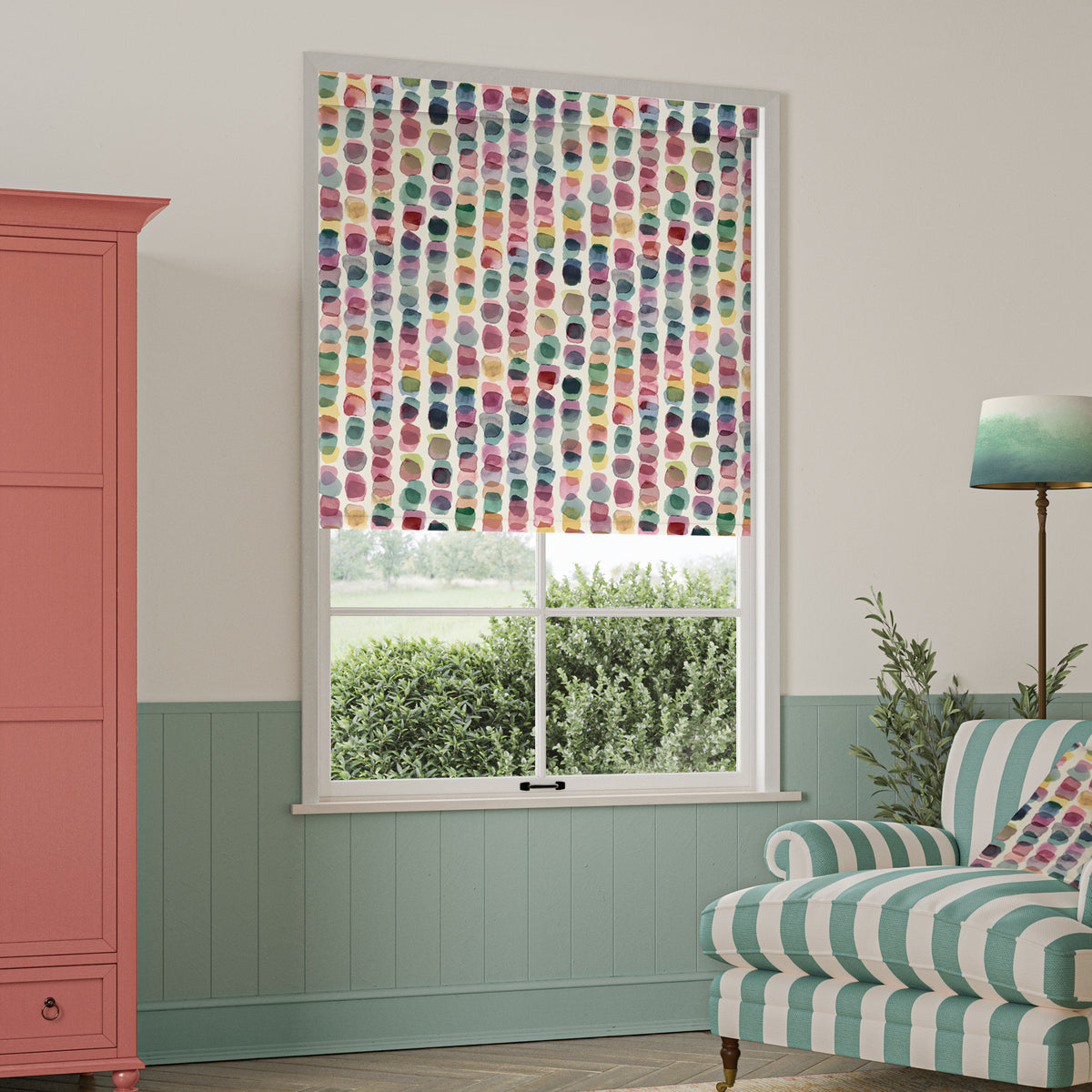 Bluebellgray Tobermory Translucent Made To Measure Roller Blind Multi