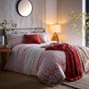 Appletree Bergen Brushed Duvet Cover Bedding Set Terracotta