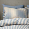 Pineapple Elephant Zanzibar Yarn Dyed Stripe Duvet Cover Bedding Set Blue