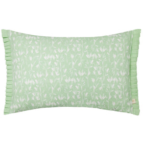 Belle Cotton 30cm x 50cm Filled Boudoir Sage