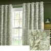 Bengal Chenille Ready Made Eyelet Curtains Sage