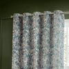 Bengal Chenille Ready Made Eyelet Curtains Wedgewood