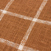 Beni Check Fringed Throw 130cm x 180cm Ginger Natural