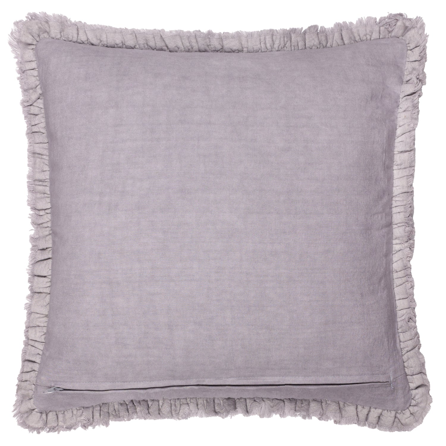Yard Bertie Cotton Velvet 45cm x 45cm Filled Cushion Mauve