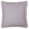 Yard Bertie Cotton Velvet 45cm x 45cm Filled Cushion Mauve