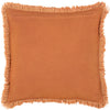Yard Bertie Cotton Velvet Filled Cushion 45cm x 45cm Rust