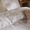 Voyage Maison Braeflower Cotton Muslin Duvet Cover Bedding Set Natural