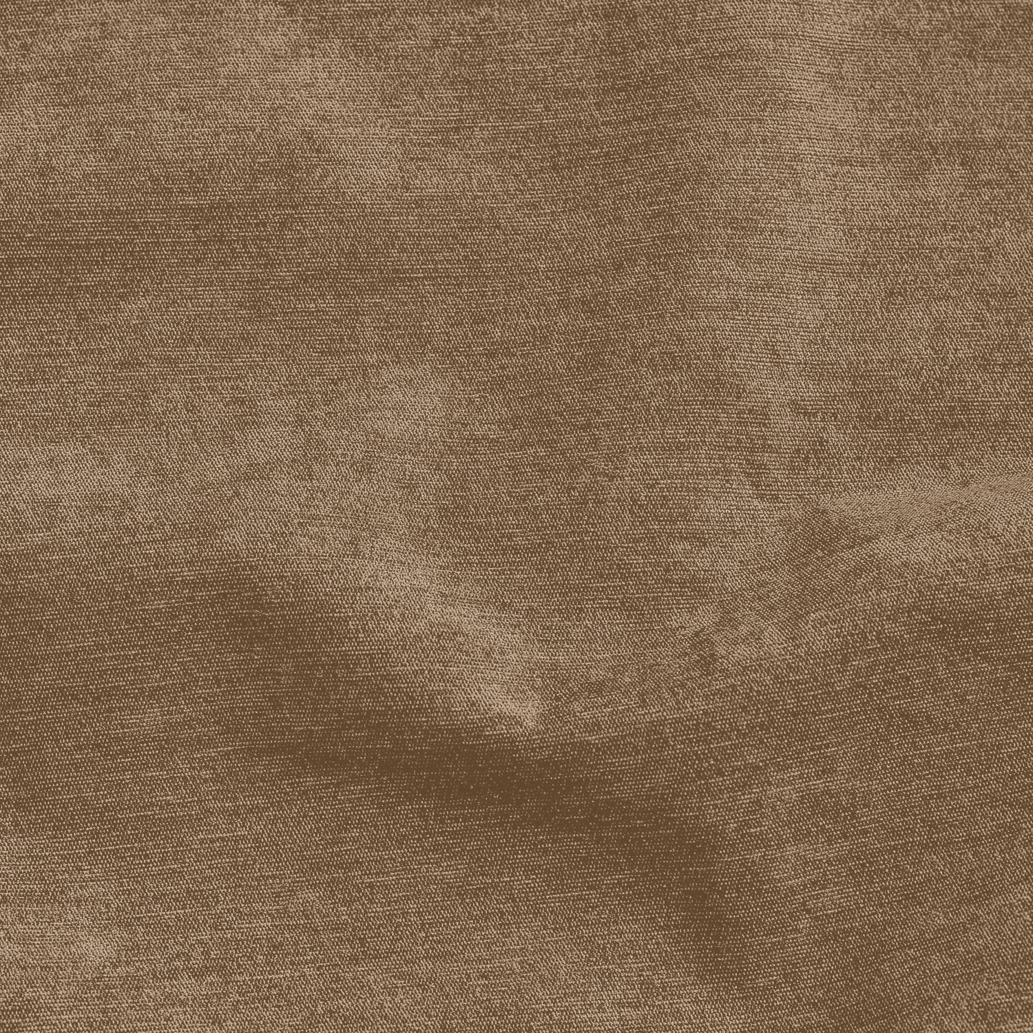 Chenille Triple Woven Ready Made Blackout Pencil Pleat Curtains Beige