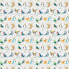 Voyage Maison Birdy Branch Printed Cotton Fabric Sunshine