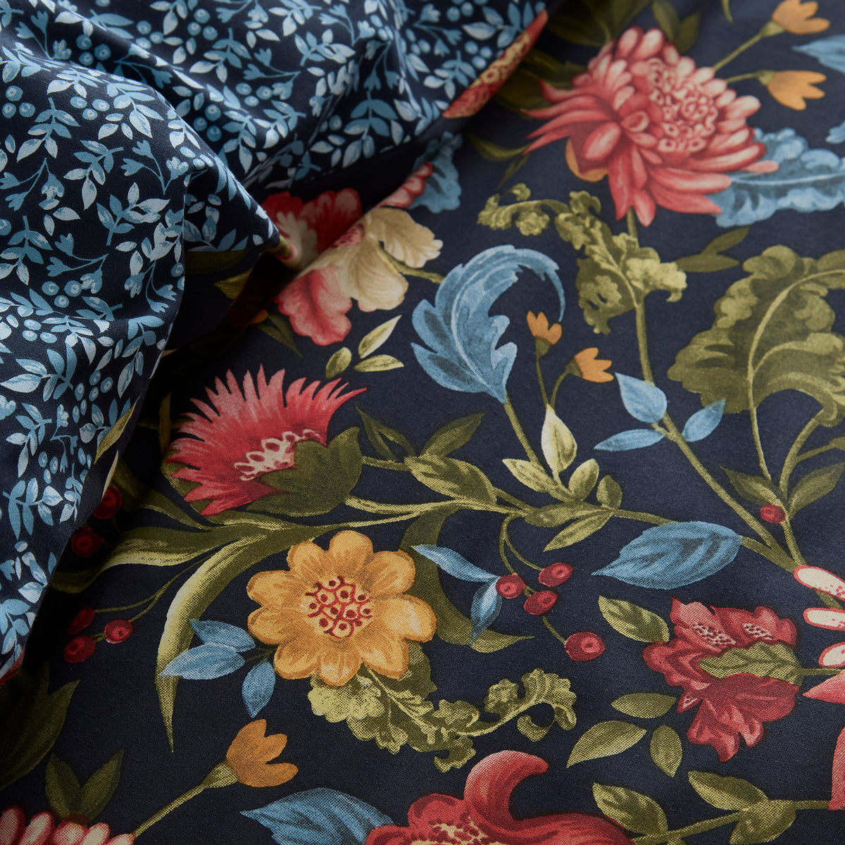 Dreams & Drapes Bejewelled 200cmx230cm Bedspread Set Navy