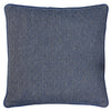 Paoletti Blenheim Geometric 45cm x 45cm Filled Cushion Navy