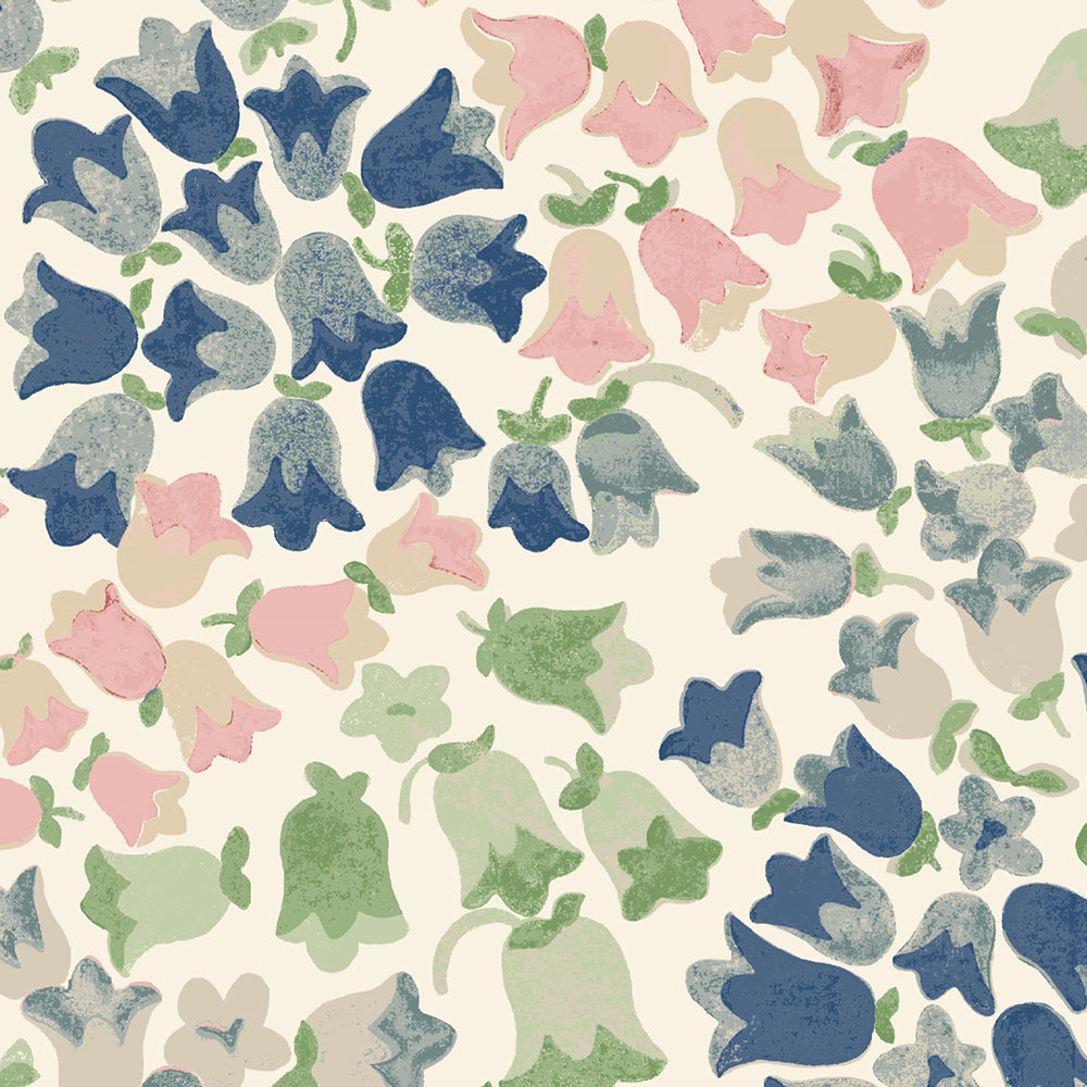 Cath Kidston Bluebells Made to Measure Curtain Multi