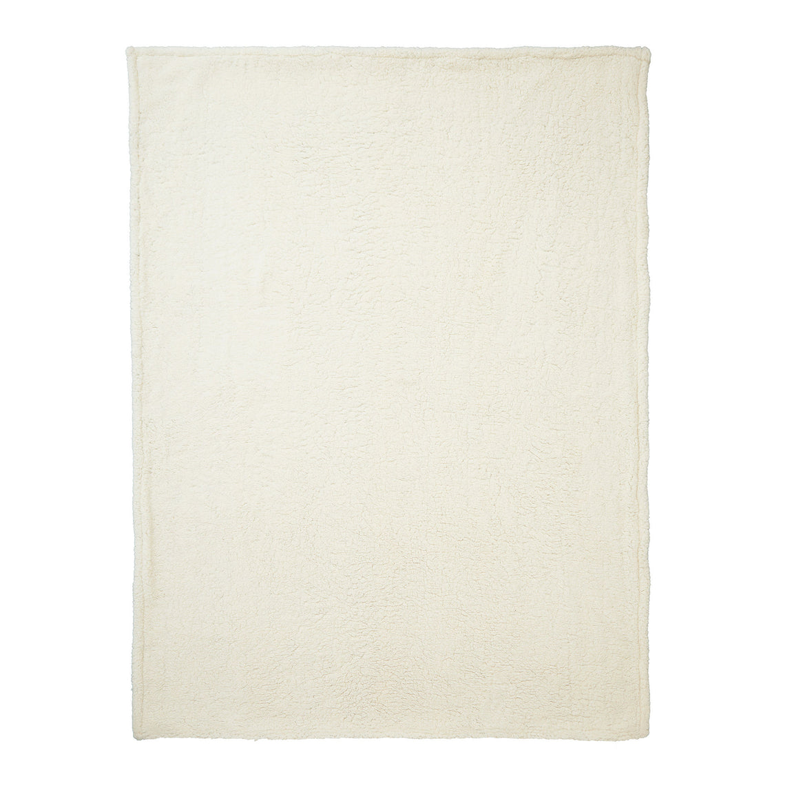 Dreams & Drapes Bennet Check Sherpa Fleece 150cmx200cm Throw Green