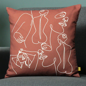 Body Art Printed Cushion NOW £10.00