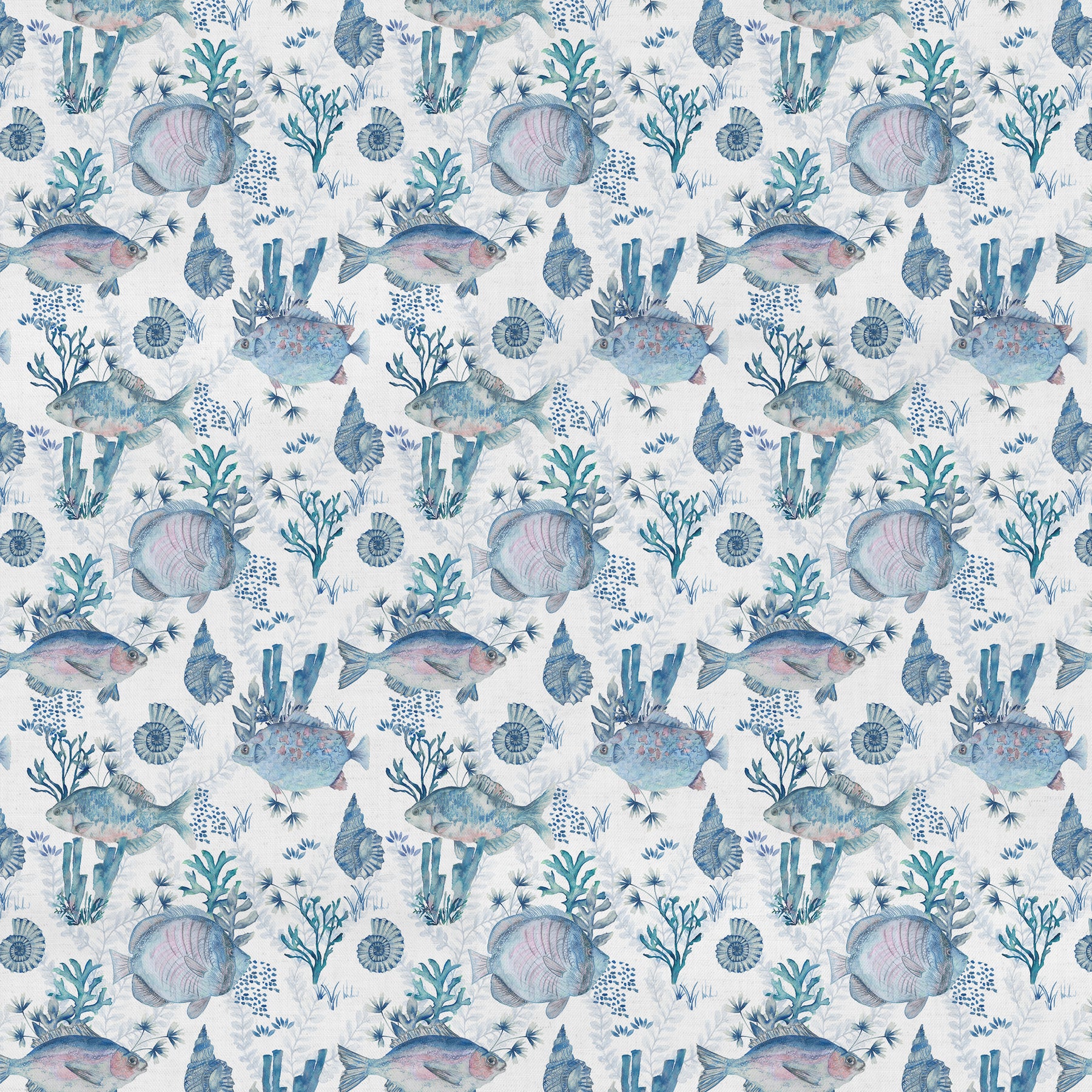 Voyage Maison Bollu Fabric Marine