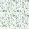 Voyage Maison Botanicus Printed Cotton Fabric Violet