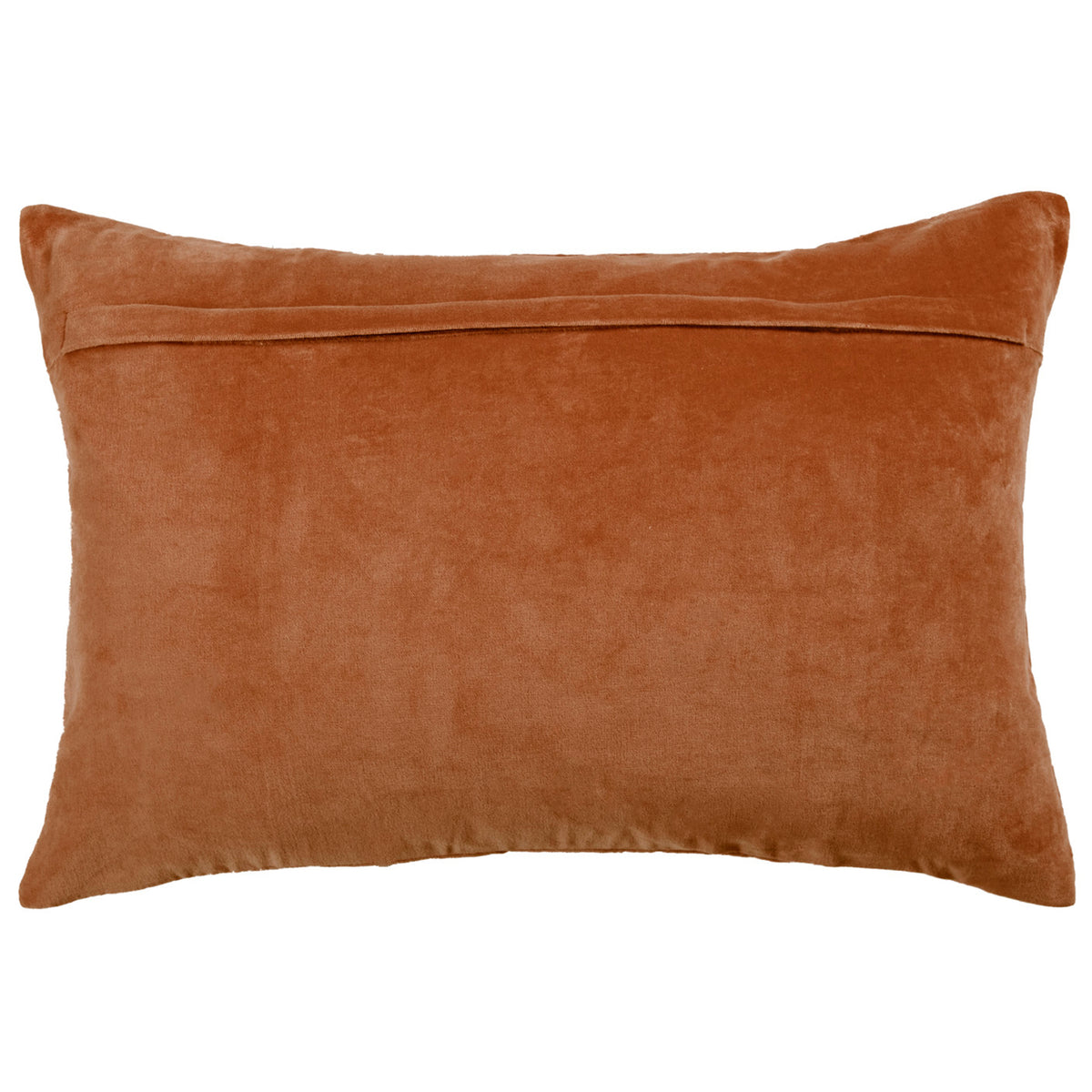 Voyage Maison Boulder Embroidered Velvet 40cm x 60cm Feather Filled Boudoir Sunset
