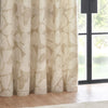 Brinn Abstract  Ready Made Eyelet Curtains Natural