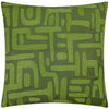 Brooke Embroidered Cotton Filled Cushion 45cm x 45cm Ivy Green
