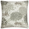 Morris & Co. The Brook Printed Outdoor 55cm x 55cm Filled Cushion Linen