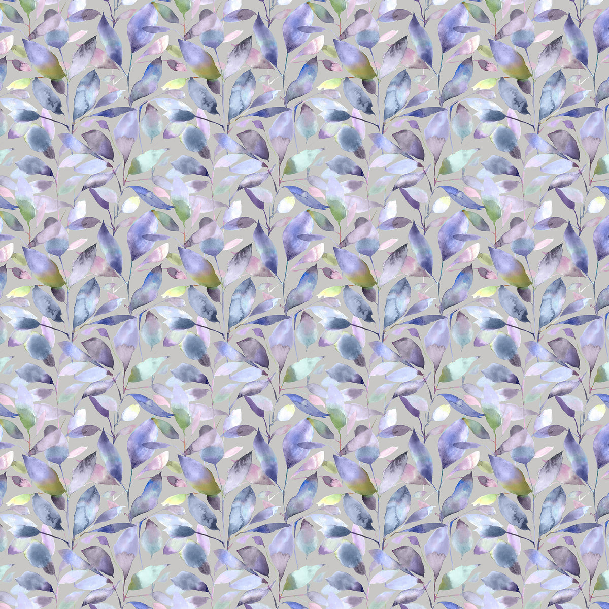 Voyage Maison Brympton Printed Cotton Fabric Heather Stone