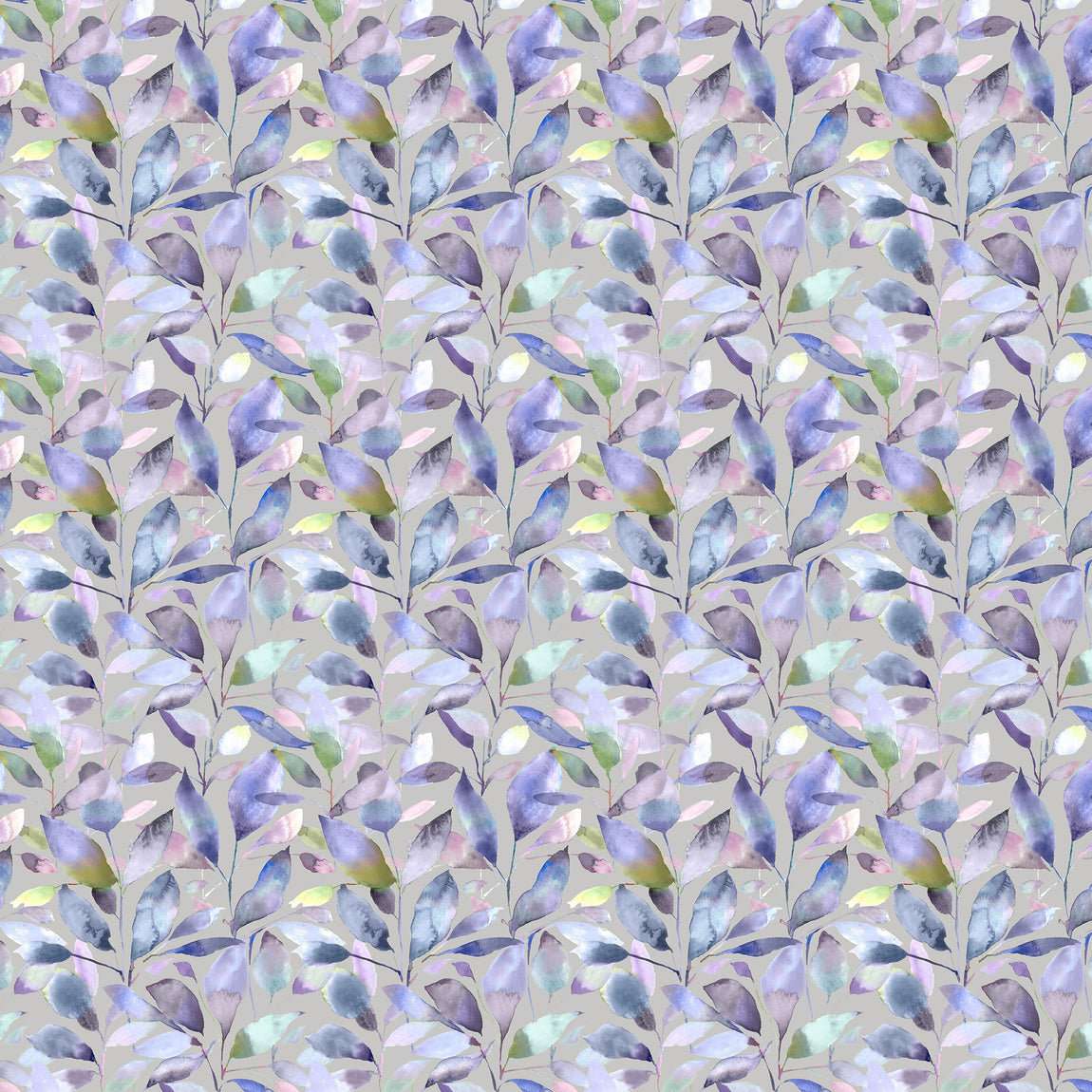 Voyage Maison Brympton Printed Cotton Fabric Heather Stone