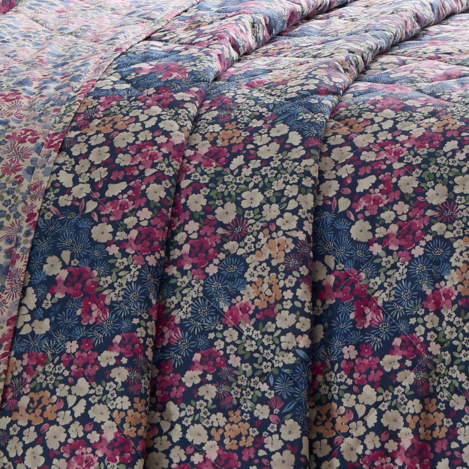 Dreams & Drapes Bessie 200cmx230cm Bedspread Navy
